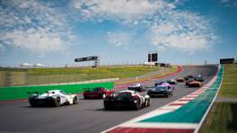 VCOxLFM INFINITY, 20.-21. September 2024, Race 18, X-Bow GT2, COTA, Start action, Assetto Corsa Competizione