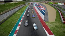 VCOxLFM INFINITY, 20.-21. September 2024, Race 10, Porsche 911 G3 Cup (992), Barcelona, Start action, Assetto Corsa Competizione