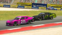 VCO INFINITY, 20.-21. April 2024, Race 18, NASCAR Xfinity Series, Algarve International Circuit, #211, Screen to Speed Dream Team accelerated by MAHLE, #67, GermanSimRacing.de, iRacing