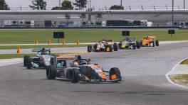 VCO INFINITY, 20.-21. April 2024, Race 20, Super Formula Lights, Daytona International Speedway, #90, BS+COMPETITION, #89, BS+COMPETITION, iRacing