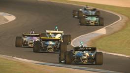 VCO INFINITY, 20.-21. April 2024, Race 6, Dallara IR18 INDYCAR, Phillip Island Circuit, Race action, iRacing