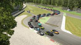 VCO INFINITY, 20.-21. April 2024, Race 17, Global Mazda MX-5 Cup, Autodromo Nazionale Monza, Start action, iRacing