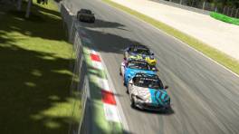 VCO INFINITY, 20.-21. April 2024, Race 17, Global Mazda MX-5 Cup, Autodromo Nazionale Monza, #89, BS+COMPETITION, #969, WAS COOKIN Racing Adventures, #77, Williams Esports Academy, iRacing