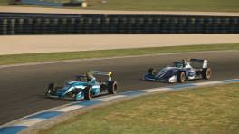 VCO INFINITY, 20.-21. April 2024, Race 23, Super Formula Lights, Phillip Island Circuit, #15, SCHERER eSPORT, #62, Brabham Esports, iRacing