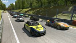 VCO INFINITY, 20.-21. April 2024, Race 17, Global Mazda MX-5 Cup, Autodromo Nazionale Monza, Start action, iRacing
