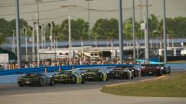 VCO INFINITY, 20.-21. April 2024, Race 5, Ferrari 296 GT3, Daytona International Speedway, Race action, iRacing