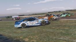 VCO INFINITY, 20.-21. April 2024, Race 14, NASCAR Xfinity Series, Phillip Island Circuit, #24, Blue Rose Team, #90, BS+COMPETITION, iRacing